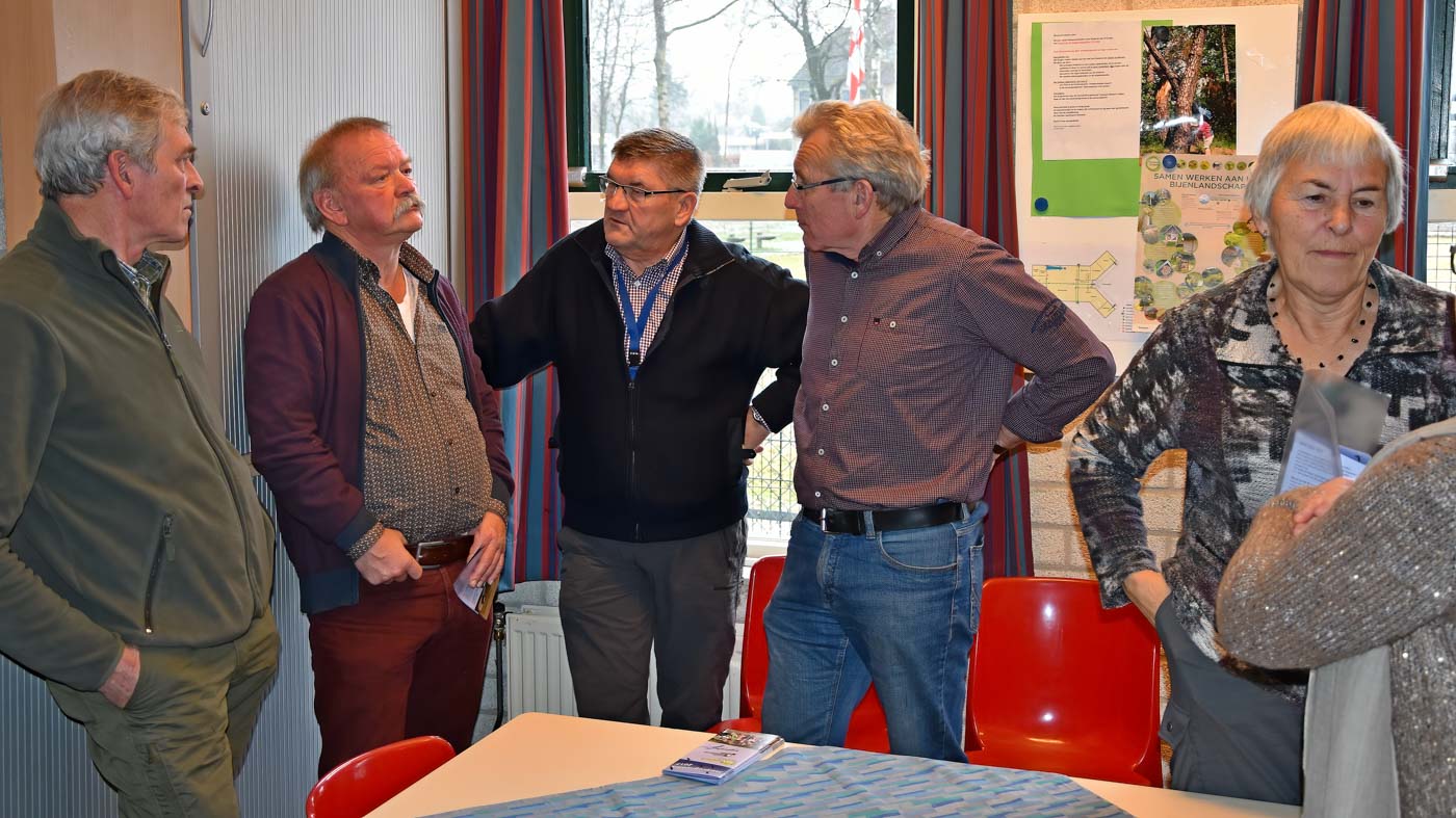 o.a Hans de Goeij, Chris van Lieshout en Wil en Lies Verbossen ©Martien van Dooren