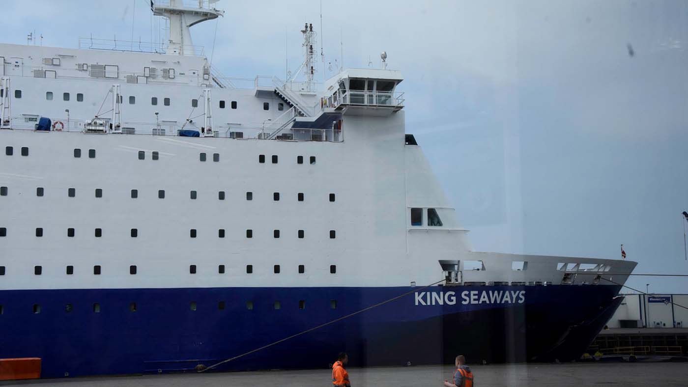 Onze ferry, King Seaways ©Martien van Dooren