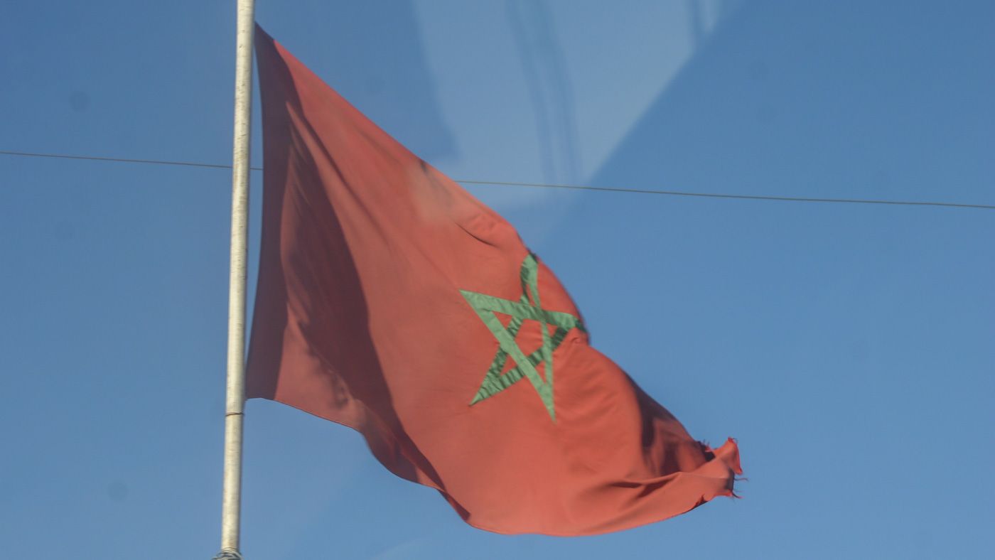 vlag van Marokko ©Vogelwacht Uden
