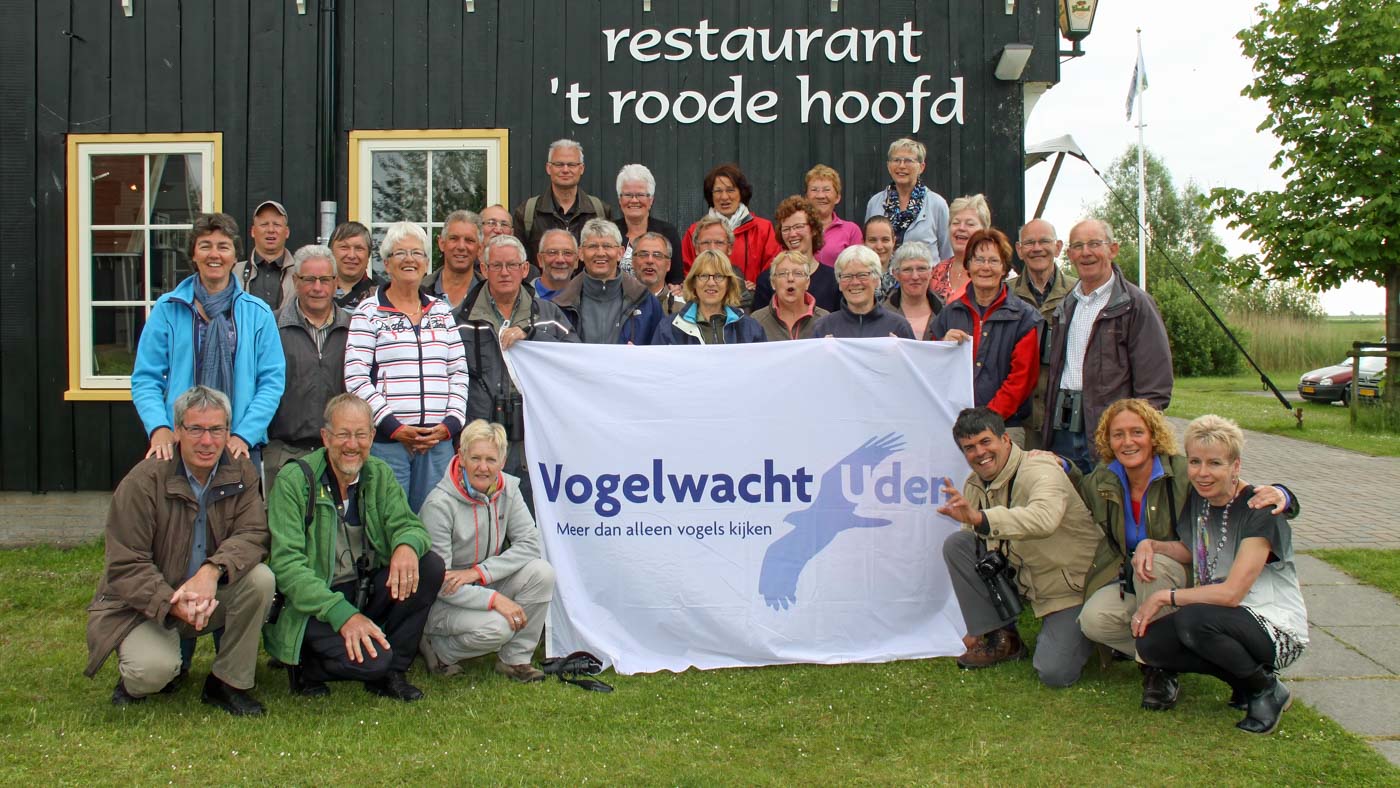 Deelnemers hemelvaartexcursie Friesland 2014